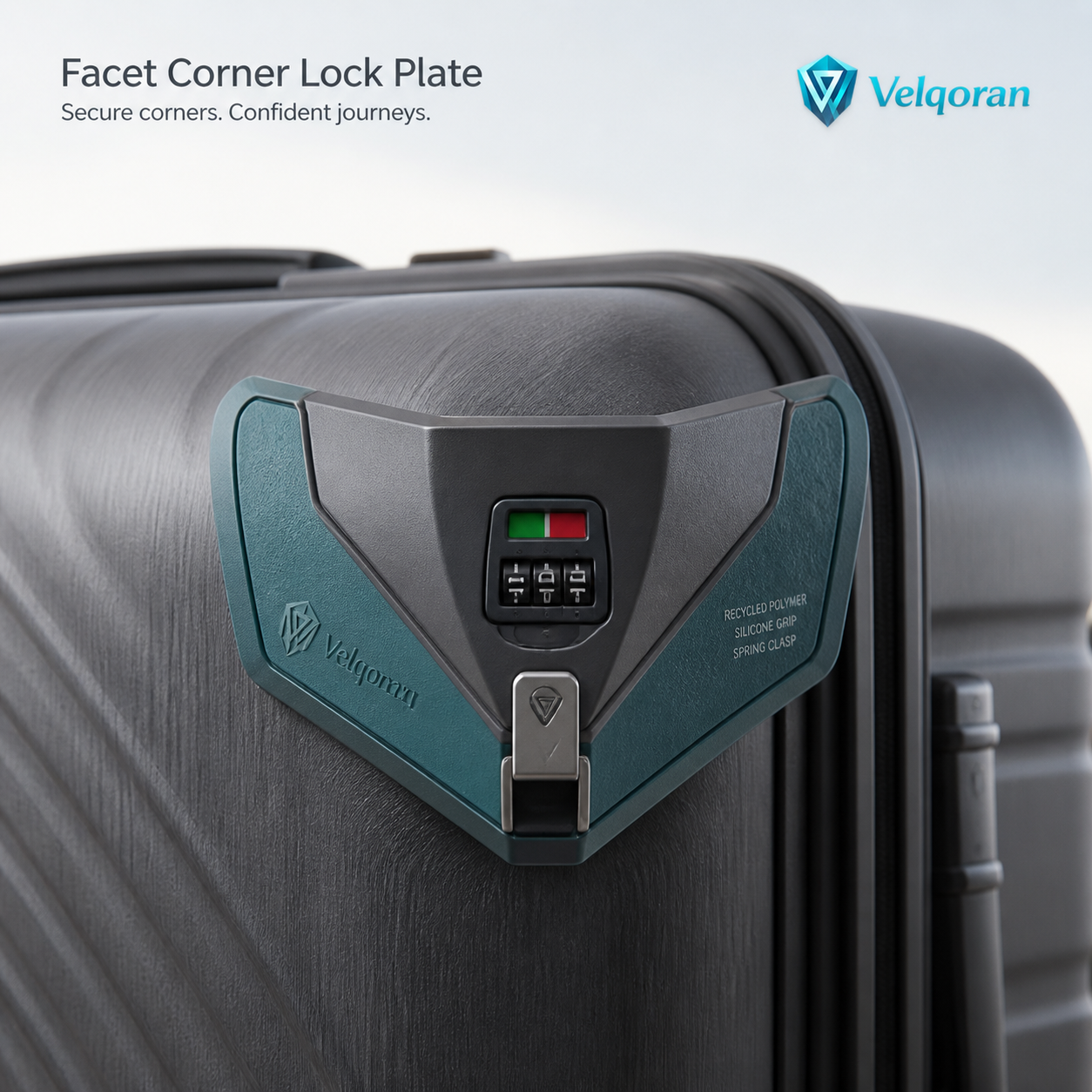 Velqoran™ FacetGuard Corner Lock Plate