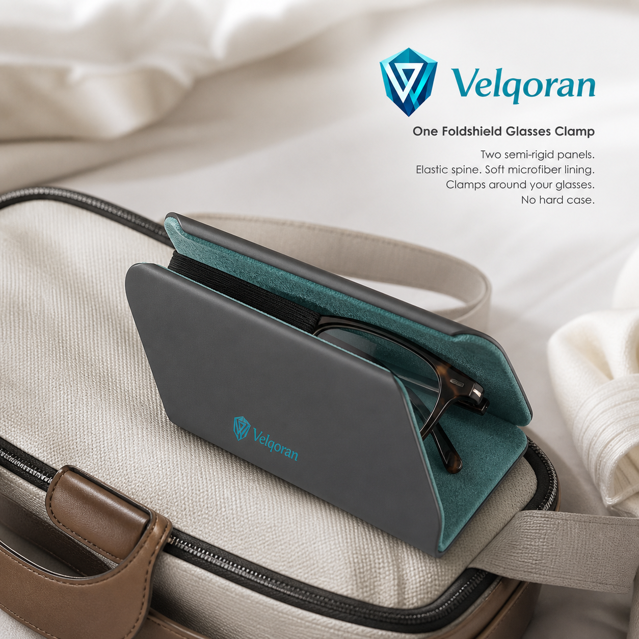 Velqoran™ OptiFold Glasses Clamp
