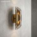 LIANTOUS™ Virello Curve Wall Sconce  An elegant play of light, metal, and transparency